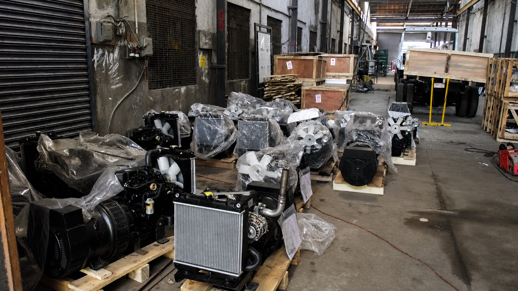 Ex-Stock Inventory — Aisle View